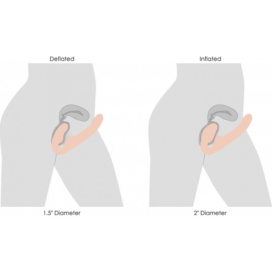 Evoke vibrador inflable 0