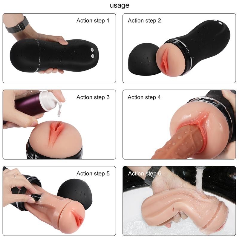 Masturabdor con Vibrador Tiny Man 7