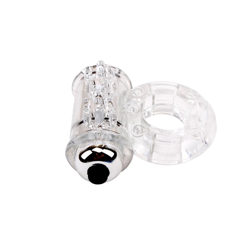 Anillo Vibrador para el Pene  Bull Ring Transparente 2
