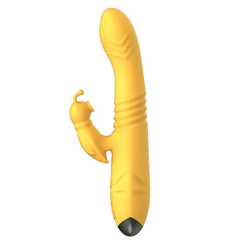 Honeybee Vibrador con Thrusting, Pulsación y Estimulador de Clítoris 2