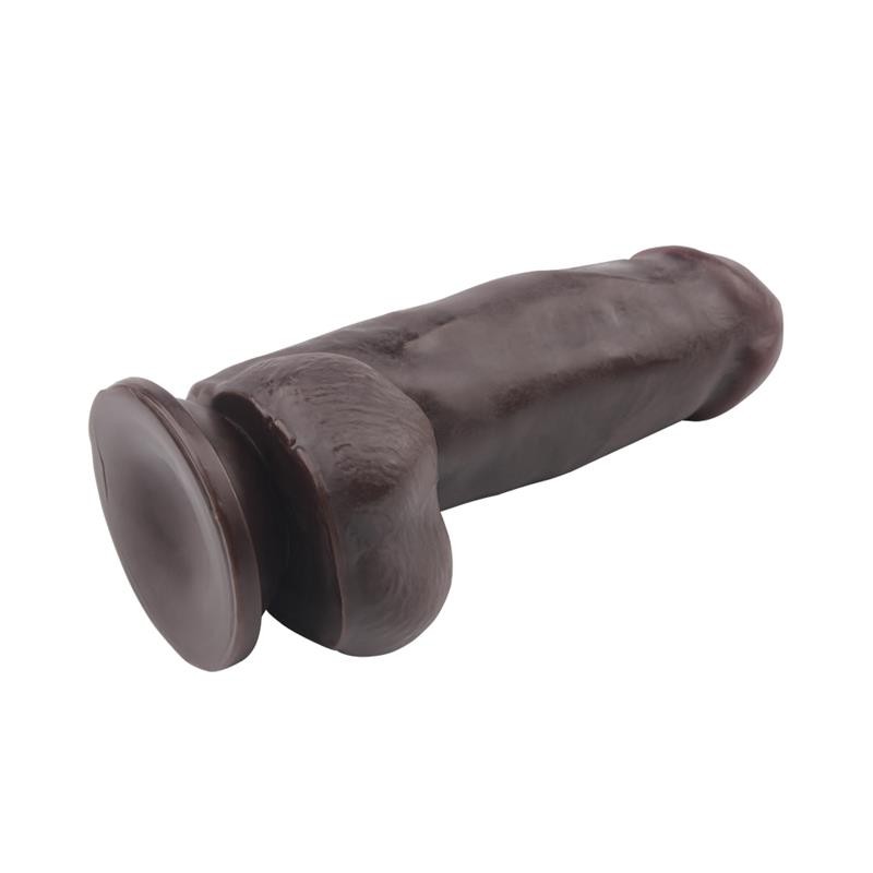 Dildo Realista Bongo Marrón 1