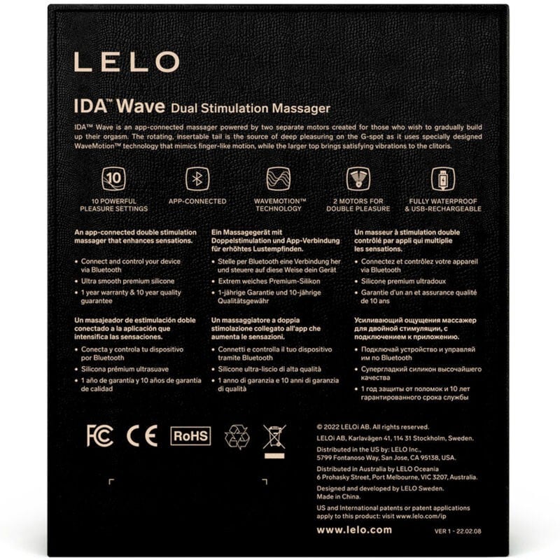 Masajeador Parejas Ida Wave Coral 0