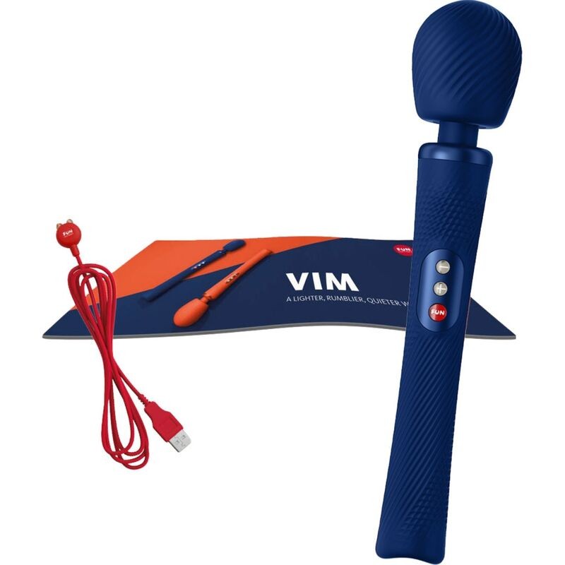 Masajeador Micrófono Vim Azul 0
