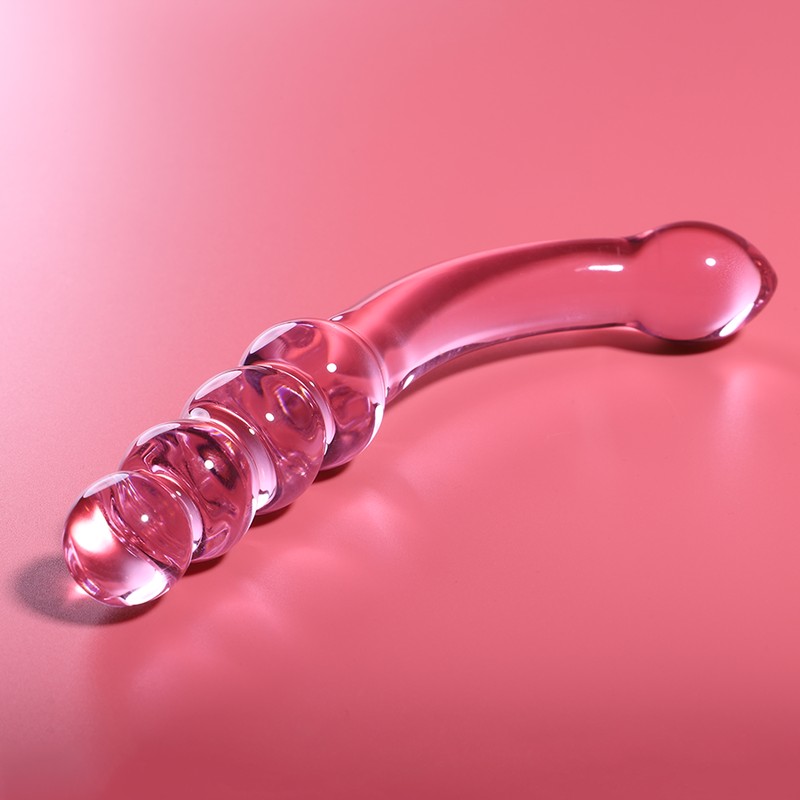 Nebula Dildo Cristal Modelo 14 Rosa 1