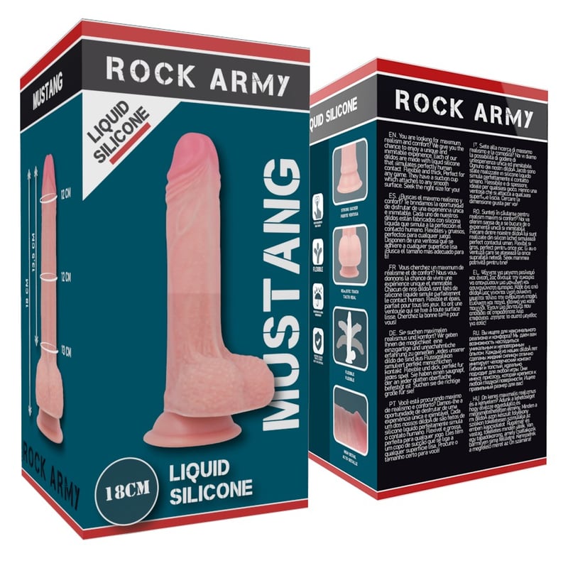 Dildo Mustang 18 cm 0