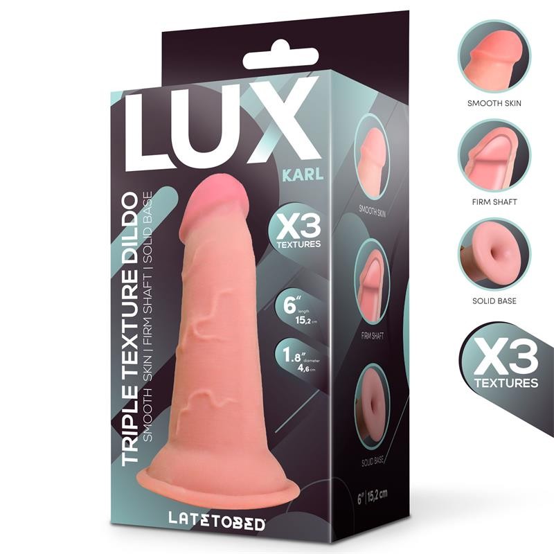 Karl Dildo Triple Densidad 15 cm 0