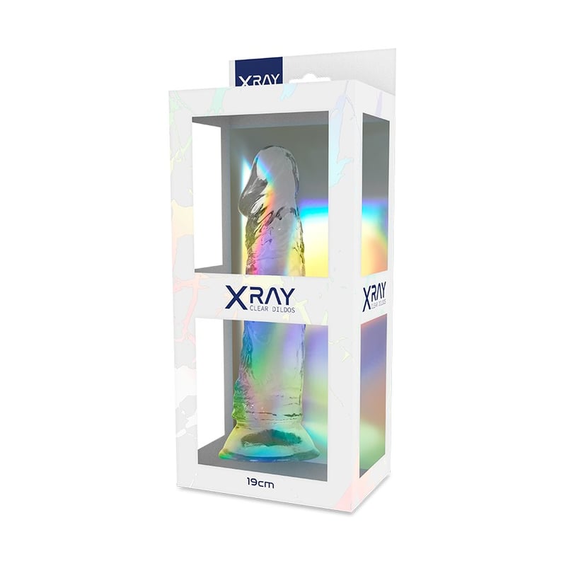 Dildo Transparente 19 cm 1