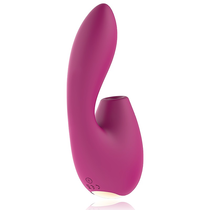 Vibrador con estimulador de clítoris Pulso 6