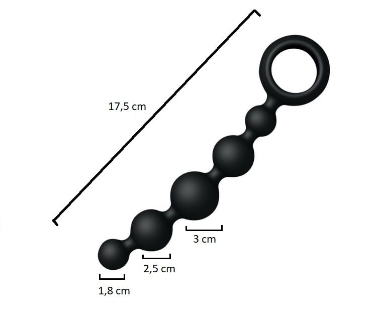 32 Bolas tailandesas negro 17.5 cm 1