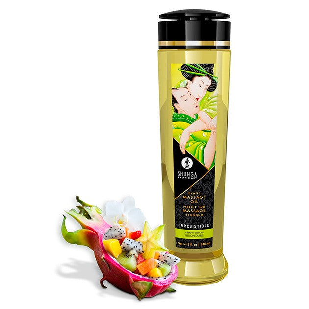 Aceite de masaje flores asiáticas - Shunga - Aceite para masajes eróticos