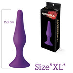 Mai nº35 Plug XL Silicona Lila 15,5 cm - Mai - Plugs anales (2)