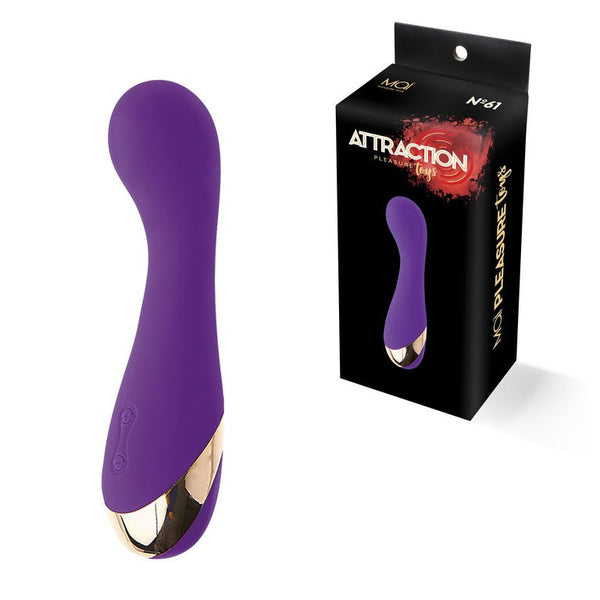 Mai nº61 Vibrador Mai 10 Funciones Recargable Lila 15 cm - Mai - Vibradores