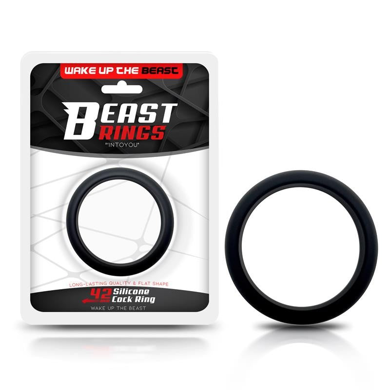 Anillo para el Pene Silicona 4.2 cm - Beast Rings - Anillo vibrador para el pene (con y sin vibración) (3)