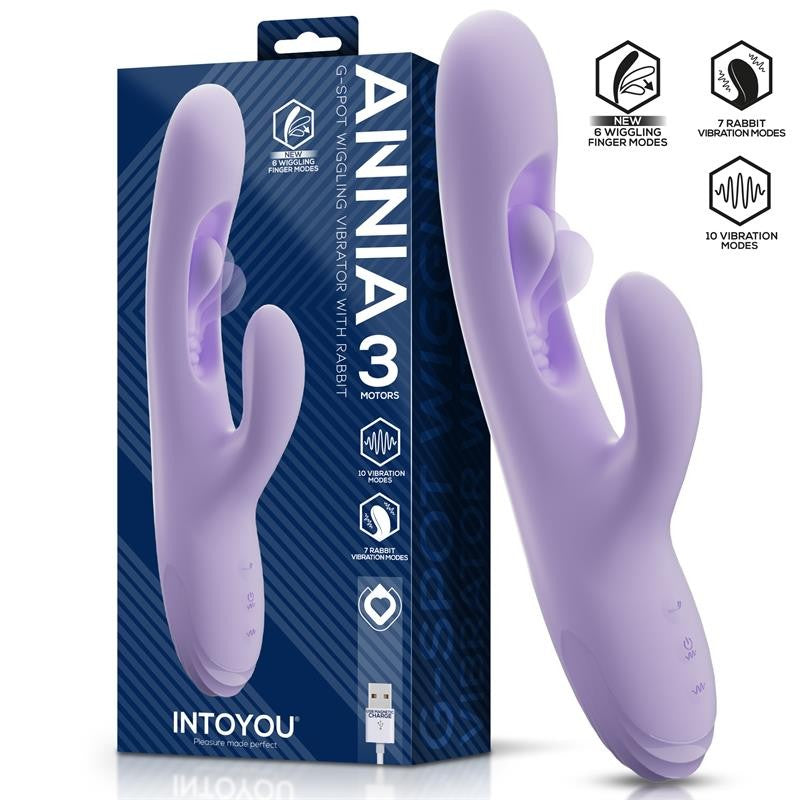 Vibrador G-Spot Annia con Wiggling Interno - Intoyou - Vibradores