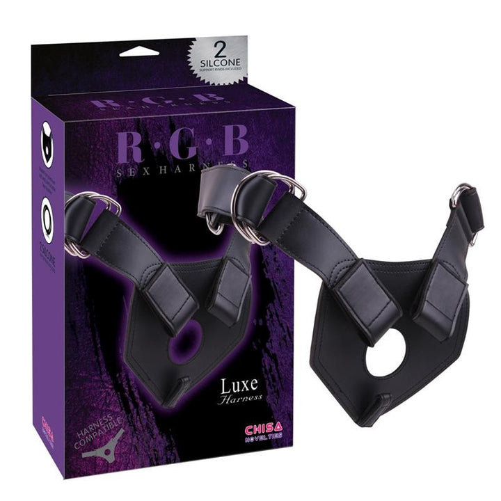 Arnés Universal Luxe - Chisa - Arneses con pene o dildo Strap-On (4)