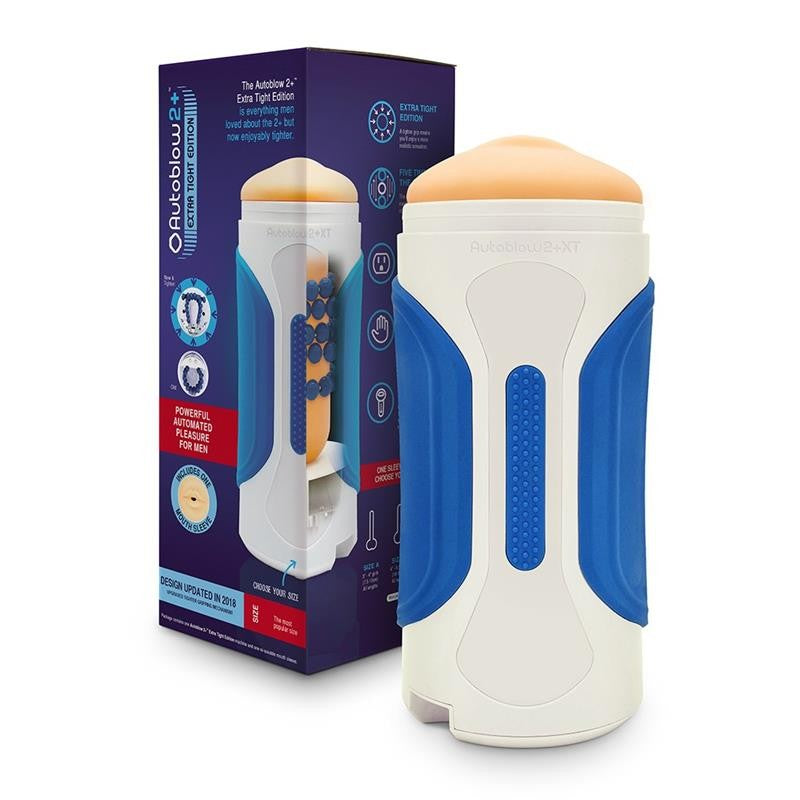 Autoblow 2+ con Manga Boca Talla A - Autoblow - Masturbadores masculinos