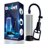 Bomba Manual para el Pene PSX02 Transparente - Boost Pumps - Bombas de succión