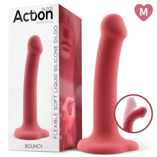 Dildo Bouncy Talla M - Action - Dildos o Consoladores