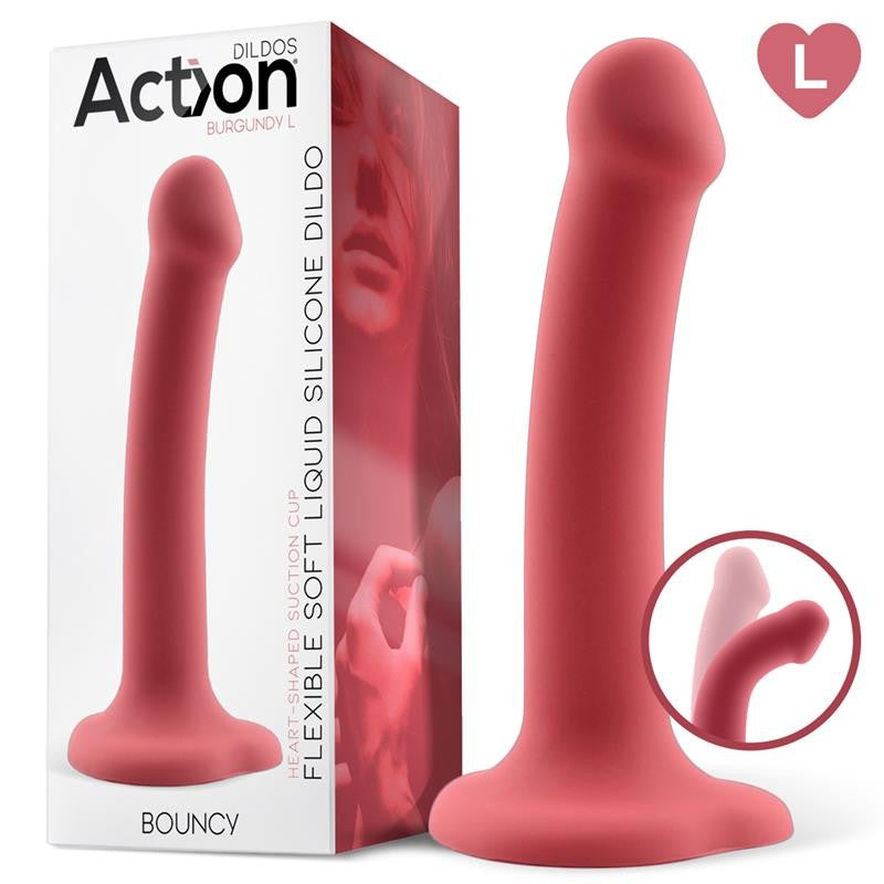 Dildo Bouncy Talla L - Action - Dildos o Consoladores (2)