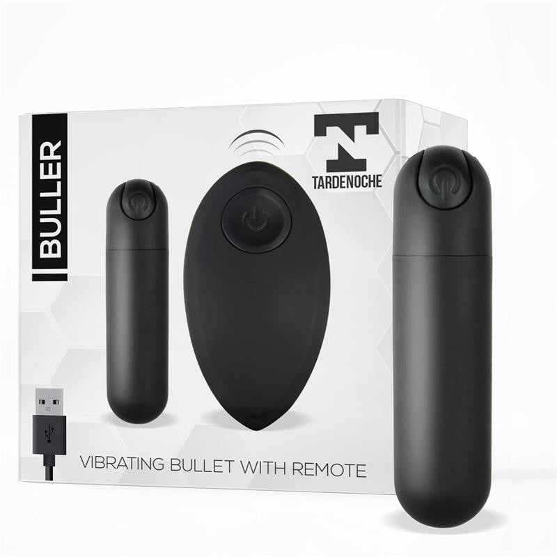 Bala Vibradora Control Remoto USB - Tardenoche - Vibradores
