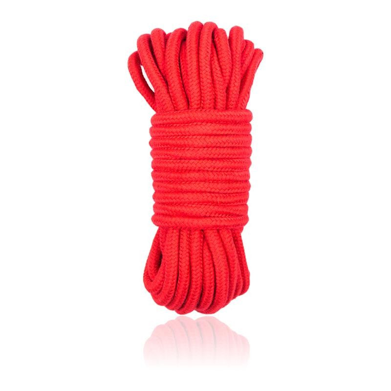 Cuerda de Bondage de Algodón 10 Metros Rojo 0