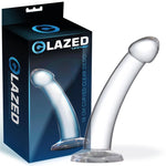 Dildo Curvado Cristalino 14 cm - Glazed - Dildos o Consoladores (2)