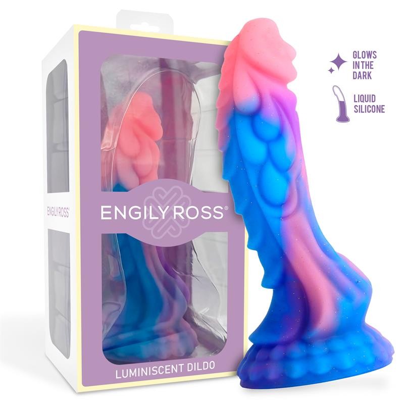 Dildo Dragón Brilla en la Oscuridad 18 cm - ENGILY ROSS - Dildos o Consoladores (9)