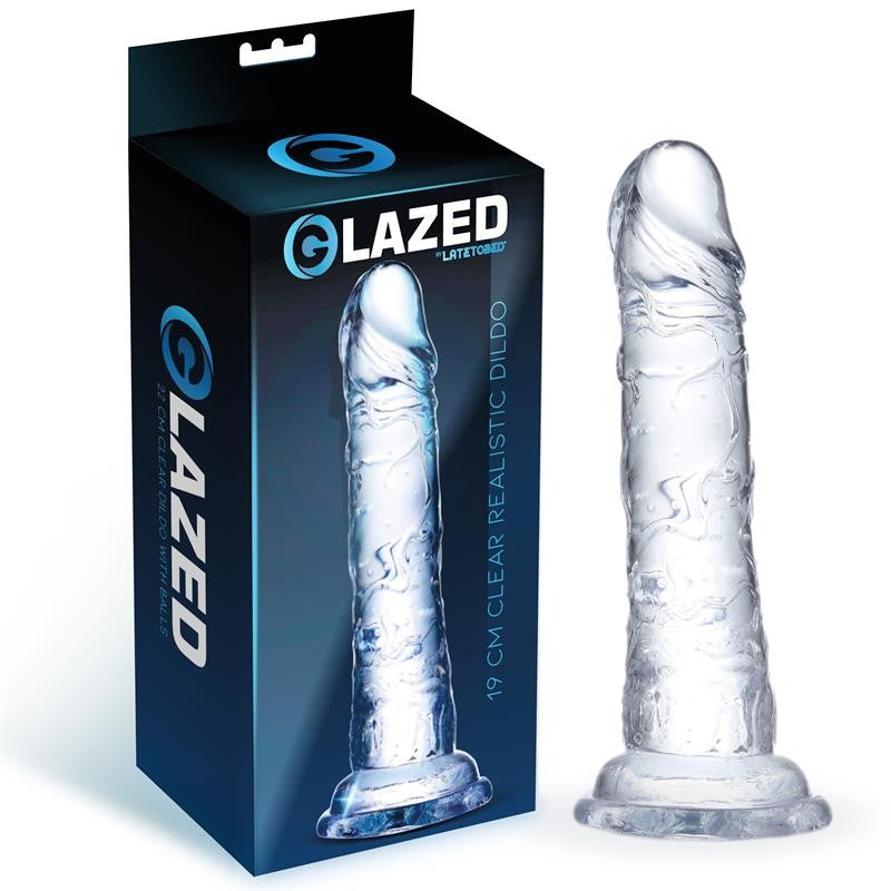 Dildo Realista Cristalino 19 cm - Glazed - Dildos o Consoladores (2)