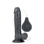 Dildo Eyaculador Negro 23 cm - Lovetoy - Dildos o Consoladores (2)