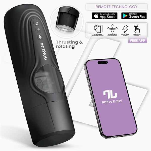 Masturbador Automático Egor con APP - Intoyou App Series - Masturbadores masculinos