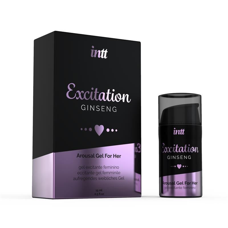 Gel excitante Ginseng 15 ml - Intt - Estimulantes sexuales