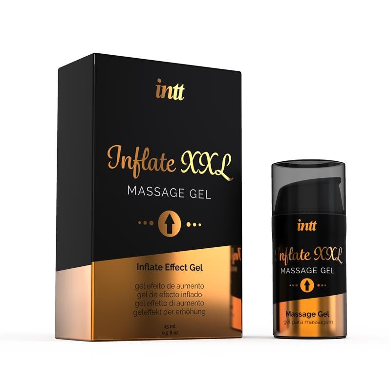 Inflate XXL Gel Potenciador de la Ereccion 15 ml - Intt - Potenciadores sexuales