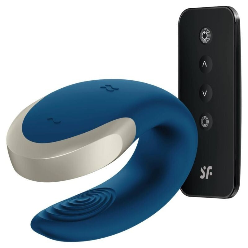 Double Love Azul - Satisfyer - Vibradores (2)