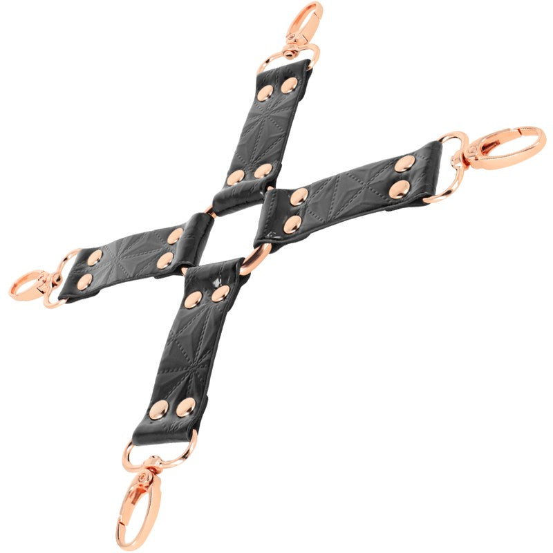 BegMe Hog Tie Negro - BegMe - Esposas para BDSM