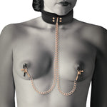Collar Con Pinzas Para Pezones - Coquette - Kits para BDSM (2)