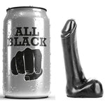 Dildo Negro 9 cm - All Black - Dildos Anales