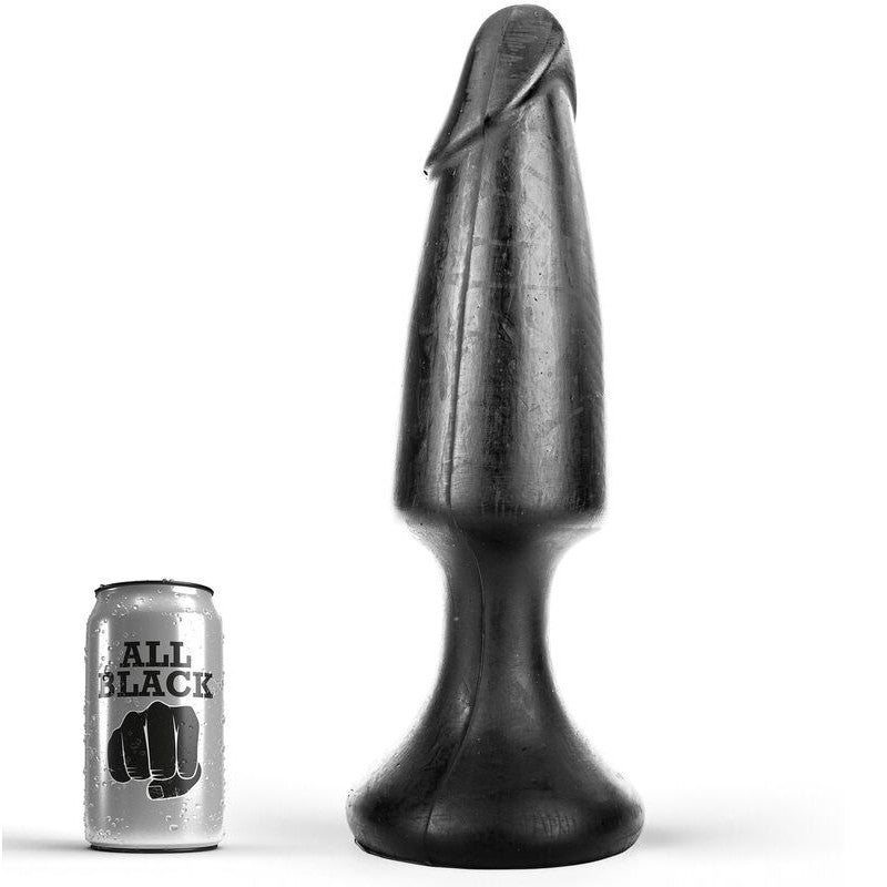 Plug Anal Gigante 35 cm - All Black - Fisting – Lubricación Anal