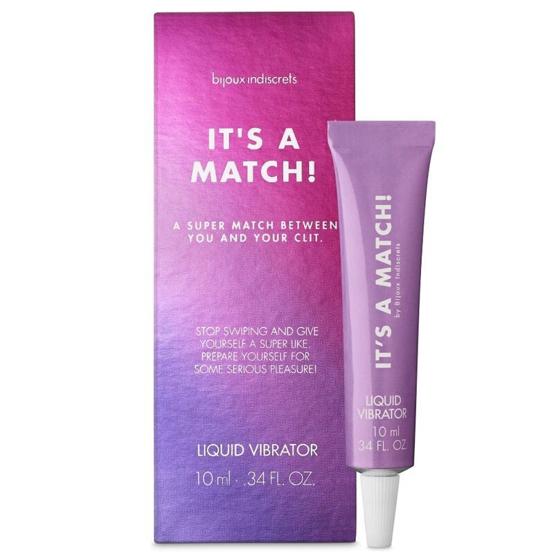 Vibrador Líquido It's A Match 10 ml - Bijoux Indiscrets - Estimulantes sexuales