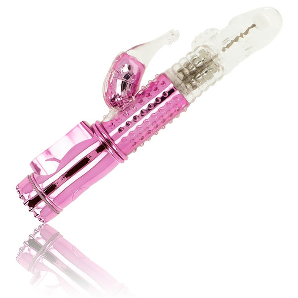 Vibrador con rotación y estimulación de clítoris - Ohmama - Vibradores