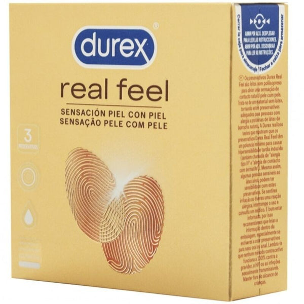 Real Feel Sin Látex 3 uds