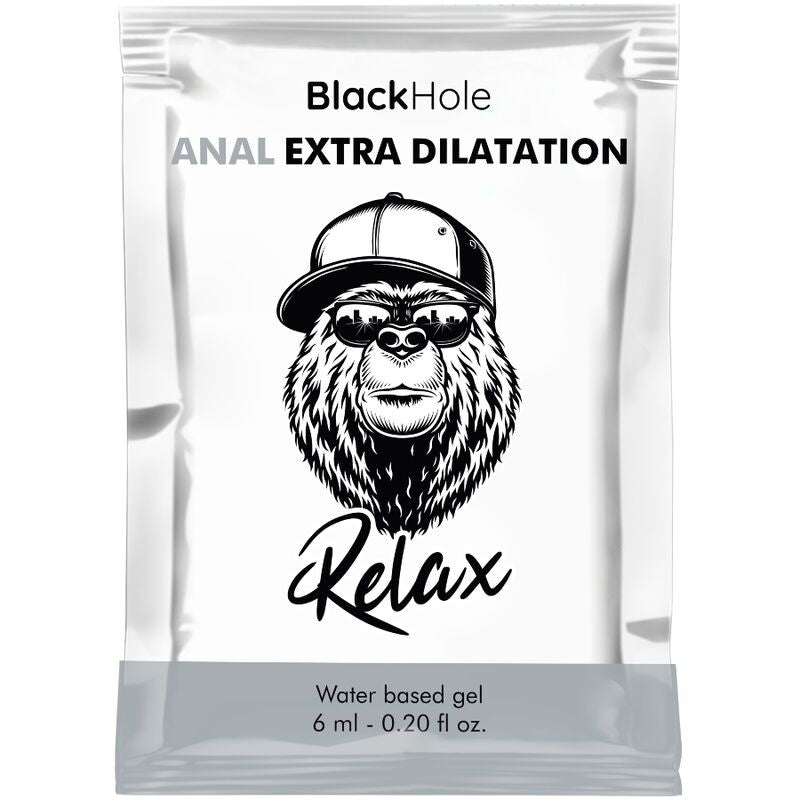 Dilatador Anal monodosis 6 ml - BlackHole - Lubricantes sexuales