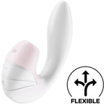 Estimulador y vibrador Supernova Blanco - Satisfyer - Vibradores