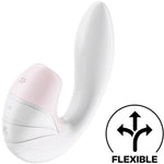 Estimulador y vibrador Supernova Blanco - Satisfyer - Vibradores