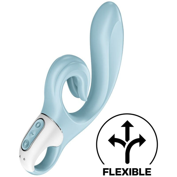 Vibrador Rabbit Love Me Azul - Satisfyer - Vibradores