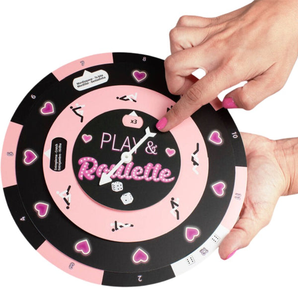 Juego Play&Roulette de dados y ruleta - Secret Play - Juegos de mesa eróticos