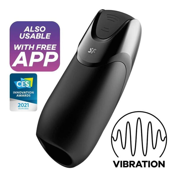 Men Vibration + Con App - Satisfyer - Masturbadores masculinos