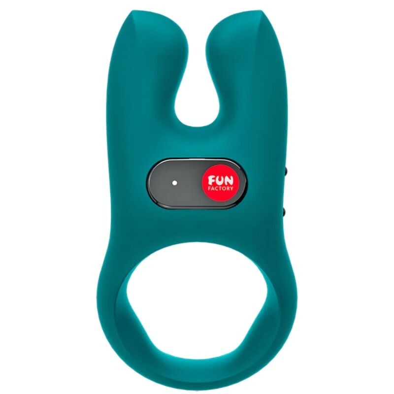 Anillo Nos Deep Blue - Fun Factory - Anillo vibrador para el pene (con y sin vibración) (2)