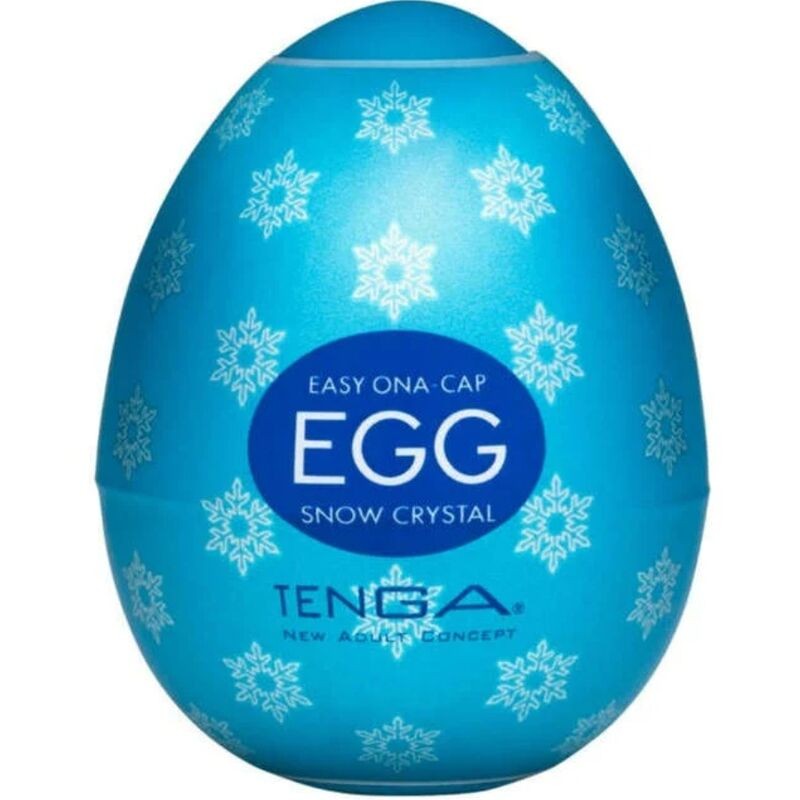 Huevo masturbador Snow Crystal - Tenga - Masturbadores masculinos