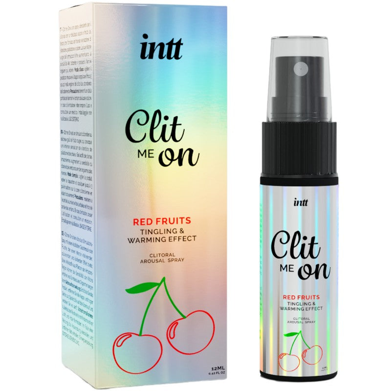 Clit on Me On Frutos Rojos 15 ml - Intt - Estimulantes sexuales