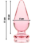 Nebula Plug de Cristal 11 cm Rosa - Ibiza - Plugs anales (2)